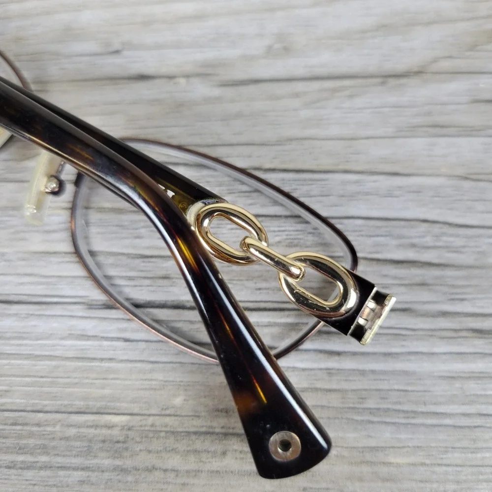 Coach Eyeglasses Frames HC 5054 Faina 9131 Satin Dark Tortoise Women 49-17-135